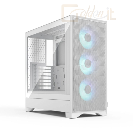 Ház Fractal Design Pop 2 Air RGB Tempered Glass White - FD-C-POA2A-04