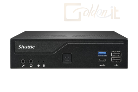 Komplett konfigurációk Shuttle XPC slim DH610V2 Black - DH610V2