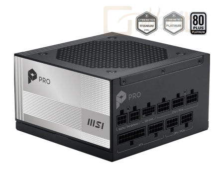 Táp Msi 1000W 80+ Platinum PRO A1000PL PCIE5 - 306-7ZPLX11-HD8
