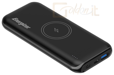 Powerbank vésztöltők Energizer QE10009PQ 10000mAh Wireless PowerBank Black - QE10009PQ