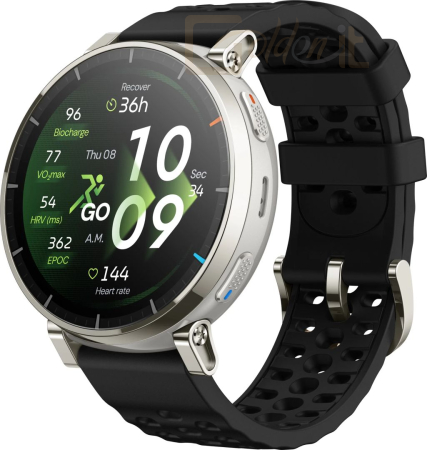 Okosóra Amazfit Active 3 Premium NFC Apex Silver - W2558GL1N
