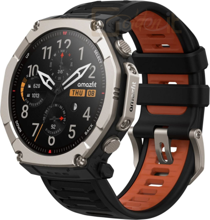 Okosóra Amazfit T-Rex Ultra 2 Black Magma - W2550GL2N