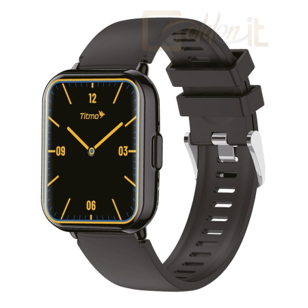 Okosóra TITMO E-100 Smart Watch Black - E-100B