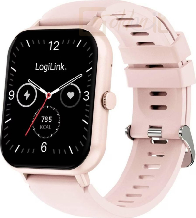 Okosóra Logilink Edge Smart Watch Pink - SW0001P