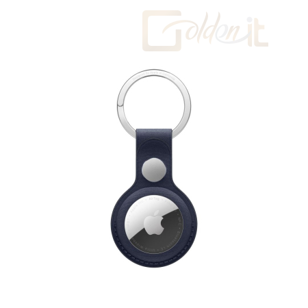 Okostelefon kiegészítő Apple AirTag FineWoven Key Ring Navy - MGG14