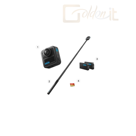 Videokamera GoPro GoPro MAX2 360 Camera Waterproof Accessories Bundle Black - CHDFZ-311-RW