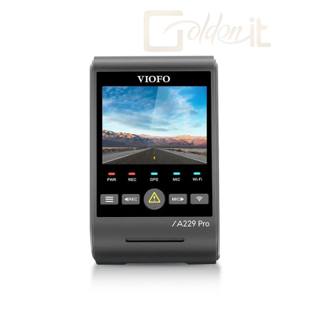 Videokamera VIOFO A229 Pro 1CH Dash Cam Black - A229 PRO 1CH-G GPS