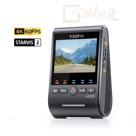 Videokamera VIOFO A329S 1CH Dash Cam Black - A329S 1CH GPS
