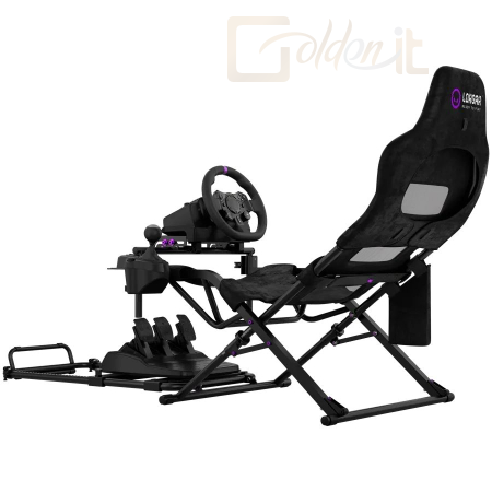 Gamer szék LORGAR Advanced RAF1 Racing Simulator Cockpit Black - LRG-RAF1
