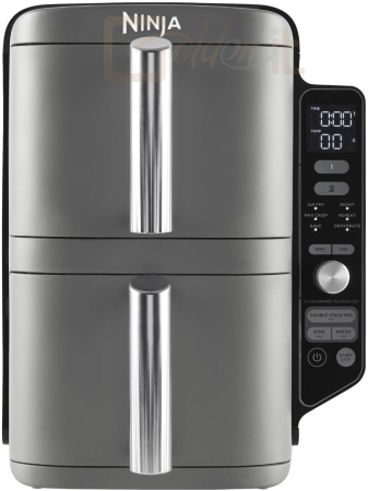 Ninja Foodi Vertical Double Smart Air Fryer 9.5L Gray 