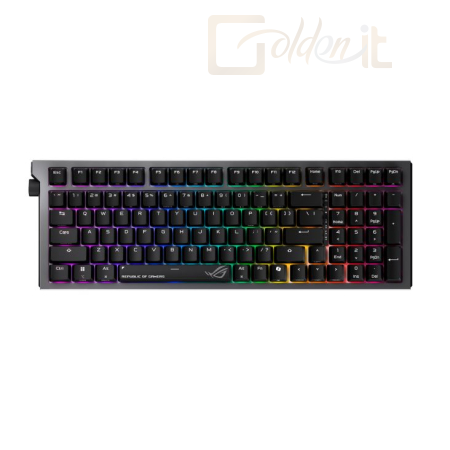 Billentyűzet Asus ROG Strix Morph 96 Gaming Wireless Bluetooth Keyboard Black US - 90MP04IF-BKUA03
