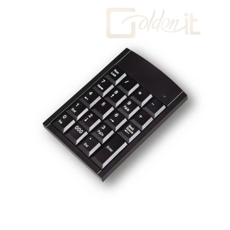 Billentyűzet BlackBird BH1372 Numpad Black - BH1372