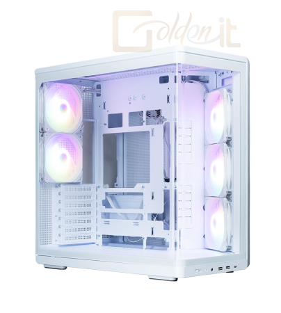 Ház Zalman P60 Tempered Glass White - P60 WHITE