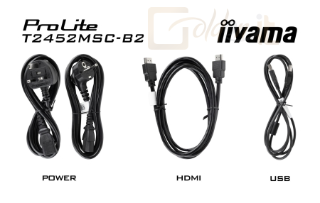 Monitor iiyama T2452MSC-B2 IPS LED - T2452MSC-B2