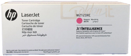 Nyomtató - Tintapatron HP W2123XC Magenta toner - W2123XC