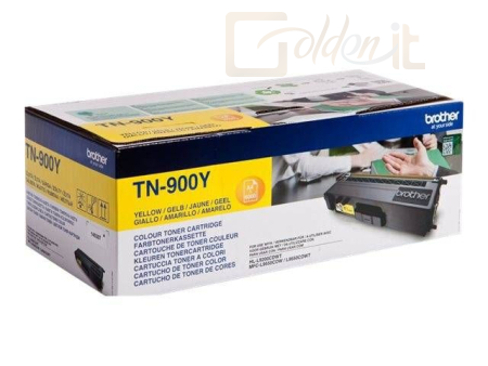 Nyomtató - Tintapatron Brother TN900C Yellow toner 2 Pack - TN900YTWIN
