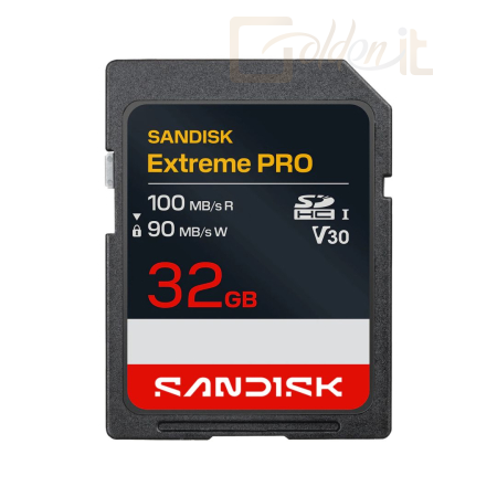 USB Ram Drive Sandisk 32GB SDHC Extreme Pro UHS-I U3 V30 - SDSDXXO-032G-GSCIN