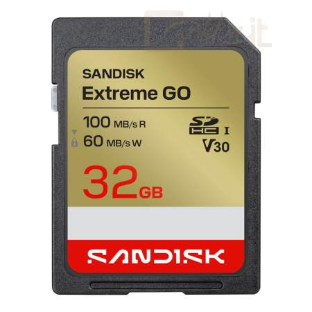 USB Ram Drive Sandisk 32GB SDHC Extreme GO UHS-I U3 V30 - SDSDXGN-032G-GNCIN