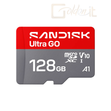 USB Ram Drive Sandisk 128GB microSDXC Ultra GO UHS-I V10 A1 - SDSQUGN-128G-GN6MN