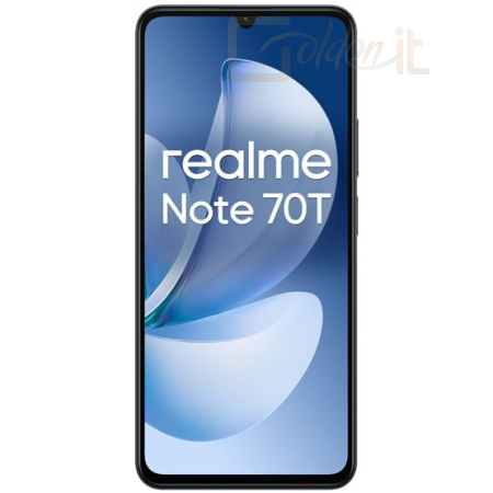 Mobil készülékek Realme REALME Note 70T - 64GB+4GB - Fekete - RMX5313 EU - REALME NOTE 70T 4+64 BLACK