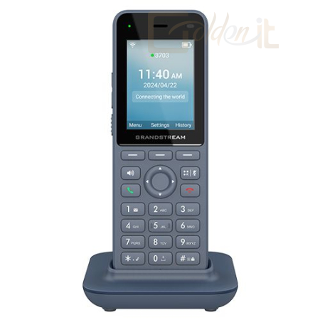VOIP Grandstream WP826 WIFI vezeték nélküli IP telefon Black - WP826