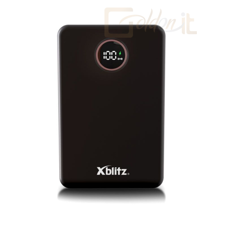 Powerbank vésztöltők Xblitz Magboost 10000mAh PowerBank Black - MAGBOOST