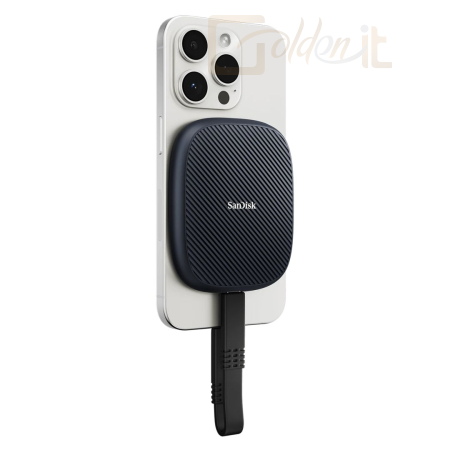 Winchester SSD (külső) Sandisk 2TB USB3.2 Type-C Phone SSD Black - SDSSDE62M-2T00-G25