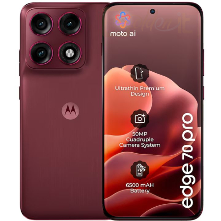 Mobil készülékek Motorola Edge 70 Pro 256GB Zinfandel - PBC20017RO