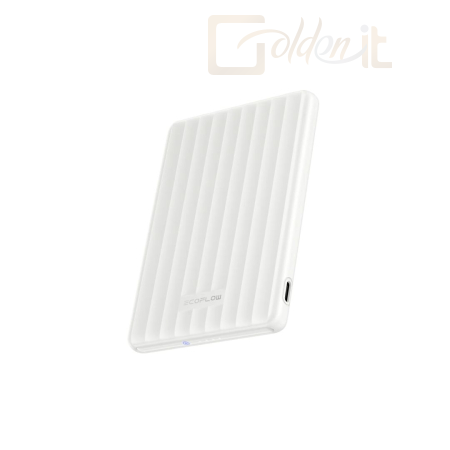 Powerbank vésztöltők EcoFlow Rapid Mag 5000mAh PowerBank White - EF-RAPIDQI1-5K-W-EU
