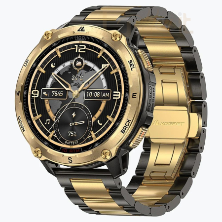 Okosóra Kospet Tank T4 Special Edition SmartWatch Black/Gold - 2200001H000