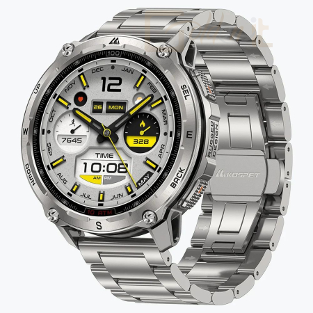 Okosóra Kospet Tank T4 Special Edition SmartWatch Silver - 220000140T2