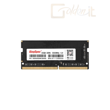 RAM - Notebook KingSpec 8GB DDR4 3200MHz SODIMM - KS3200D4N12008G