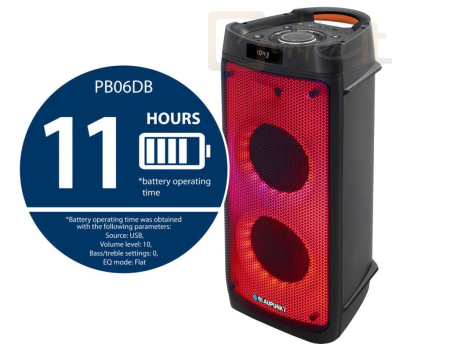 Hangfal Blaupunkt PB06DB Bluetooth Partybox with karaoke Black - PB06DB