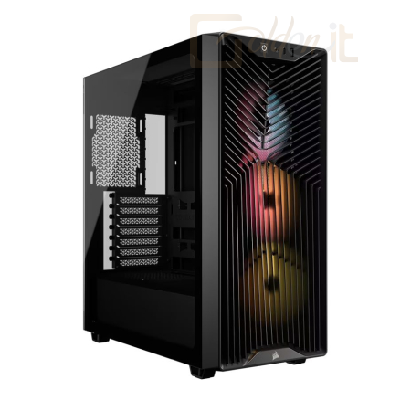 Ház Corsair 3200D RS ARGB Tempered Glass Black - CC-9011344-WW