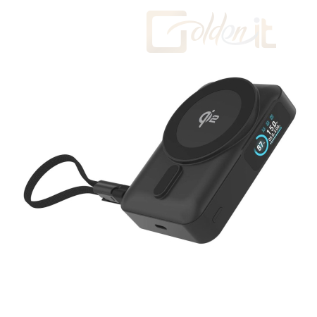 Powerbank vésztöltők Mobile Origin 10000 mAh PowerBank Black - MO-TDS-PB19-BLK