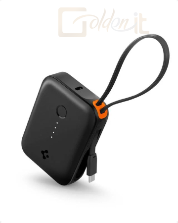 Powerbank vésztöltők Spigen Essential 10000mAh Power Bank Black - ABA09023