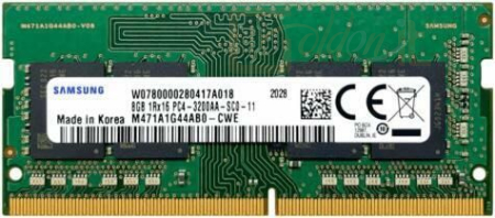 RAM - Notebook Samsung 8GB DDR4 3200MHz SODIMM - M471A1G44BB0-CWE