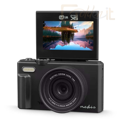 Videokamera Nedis PCAM2570BK Digital Photo Camera Black - PCAM2570BK