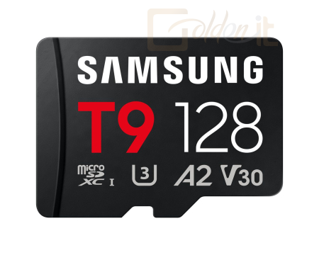 USB Ram Drive Samsung 128GB microSDXC T9 Class10 U3 V30 A2 adapter nélkül - MB-MH128T/WW