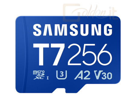 USB Ram Drive Samsung 256GB microSDXC T7 Class10 U3 V30 A2 adapter nélkül - MB-MB256T/WW