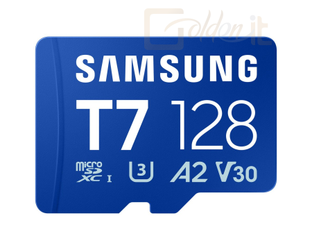 USB Ram Drive Samsung 128GB microSDXC T7 Class10 U3 V30 A2 adapter nélkül - MB-MB128T/WW