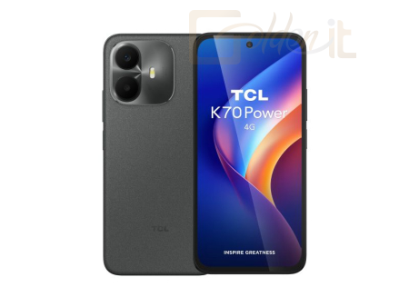Mobil készülékek TCL K70 Power 4G DualSIM 128GB Space Grey - T522E3-2ALCA112