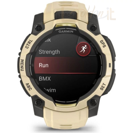 Okosóra Garmin Instict 3 45mm AMOLED Yellow Silicone Band - 010-02936-02