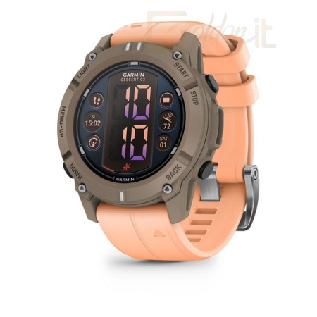 Okosóra Garmin Descent G2 Paloma with Shell Pink Band - 010-02986-01