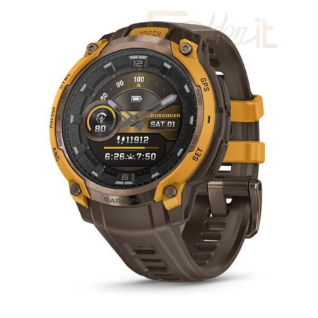 Okosóra Garmin Instinct Crossover AMOLED Bronze/Sunburst - 010-03398-01