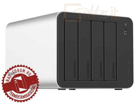 NAS szerver TerraMaster NAS F4-425 Plus (8GB) (4xHDD + 3xM.2 SSD) - F4-425 PLUS(N95)