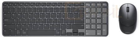 Billentyűzet Dell KM746 Pro 7 Rechargeable Compact Wireless Bluetooth Keyboard Combo Graphite US - 580-BDSC
