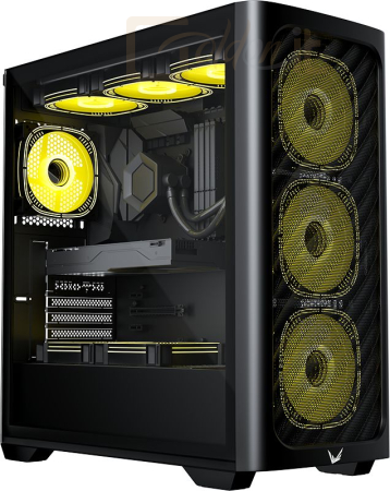 Ház Formula Air Power G3 Tempered Glass Black - AIR POWER G3 BLACK
