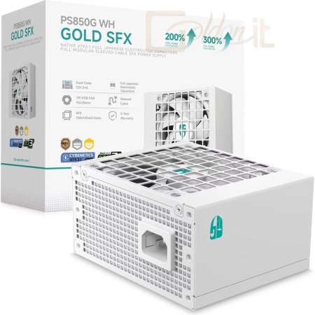 Táp DeepCool 850W 80+ Gold PS850G White - R-PS850G-FE0W-JGEU