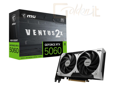Videókártya Msi RTX5060 8G VENTUS 2X OC V1 - V550-009R